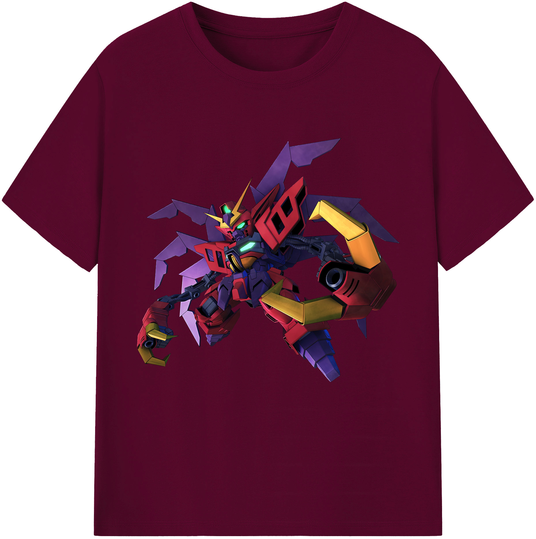 （画像用） 機動戦士ガンダム Mobile Suit Gundam レディースカジュアルプリントTシャツ（綿100％）